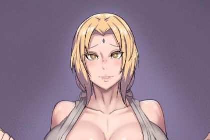 Tsunade Berdada Besar