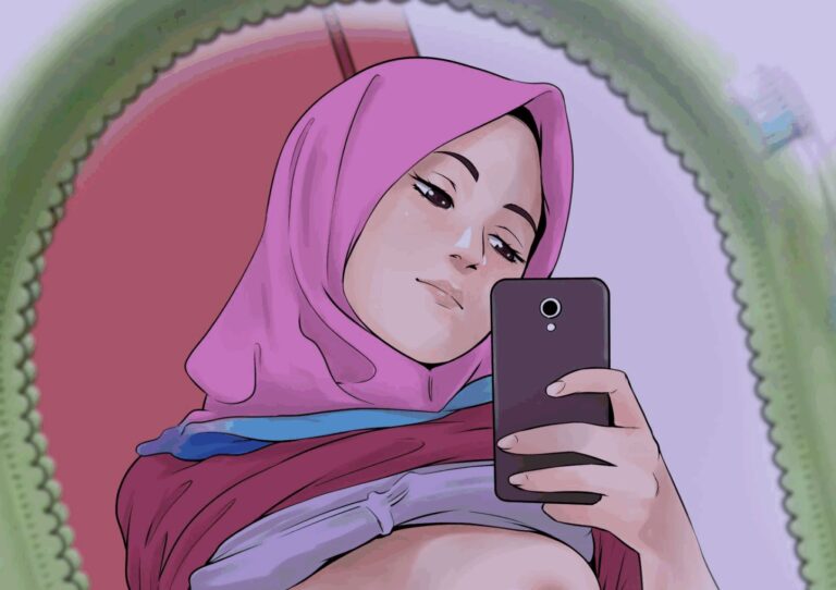 SJG Berfoto Di Cermin
