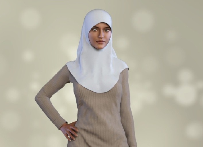 Hijab 3DX Marwa