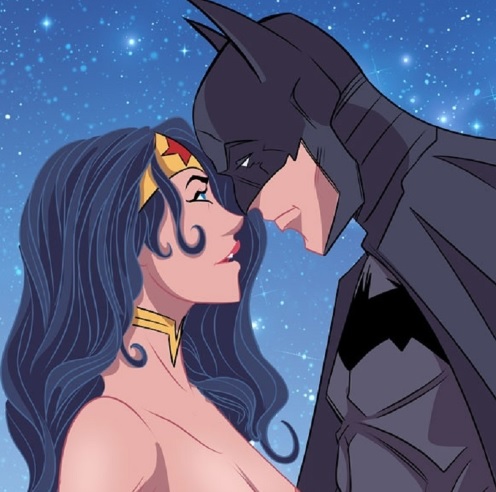 Batman dan Wonder Women Enak Enak