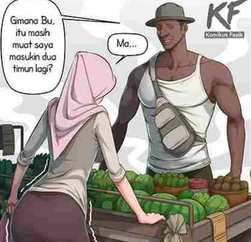 Komikus Fasik Tukang Sayur