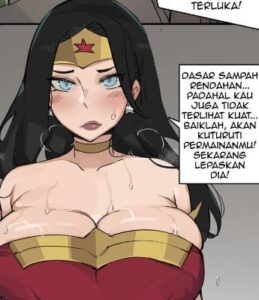 Wonder Woman Berdada Besar